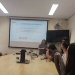 Pesquisadoras do INCT Klimapolis recebem bolsistas alemães da Fundação Hans Böckler no IAG-USP