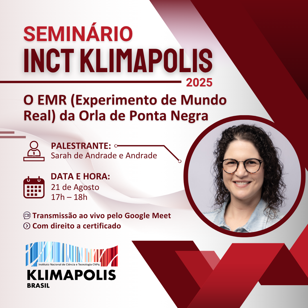 Seminário gratuito e com certificação discute vivências locais e adaptação climática na orla de Ponta Negra