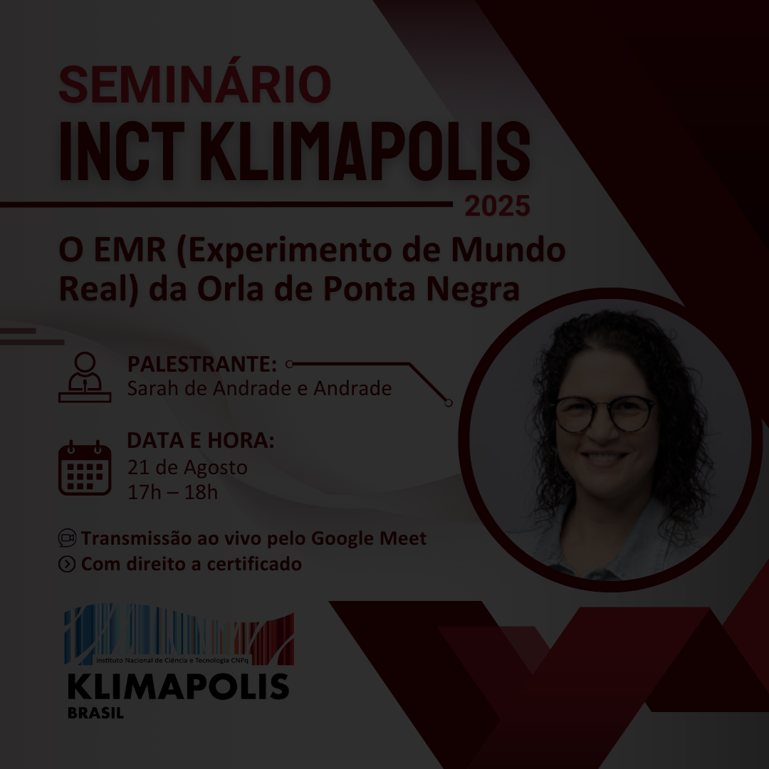 Seminário gratuito e com certificação discute vivências locais e adaptação climática na orla de Ponta Negra